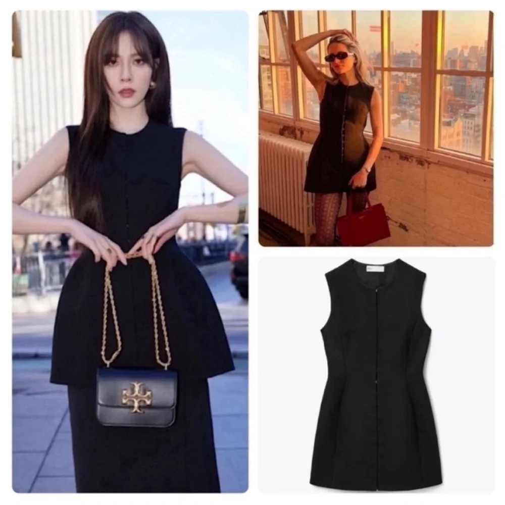 Tory Burch Hook and Eye Tunic Dress